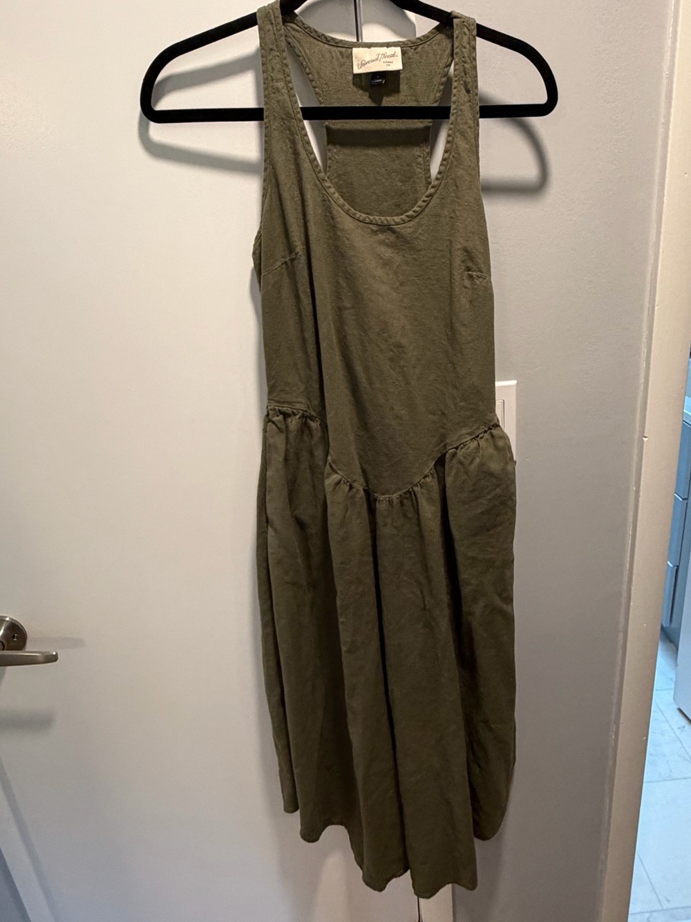 Universal Thread Olive Tank Midi Dress